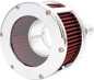 FEULING PARTS BA Race Series Air Cleaner Kit - Chrome - Red Filter 5428