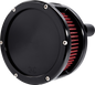 FEULING PARTS BA Series Air Cleaner Kit - Black Anodized - Red Filter 5433