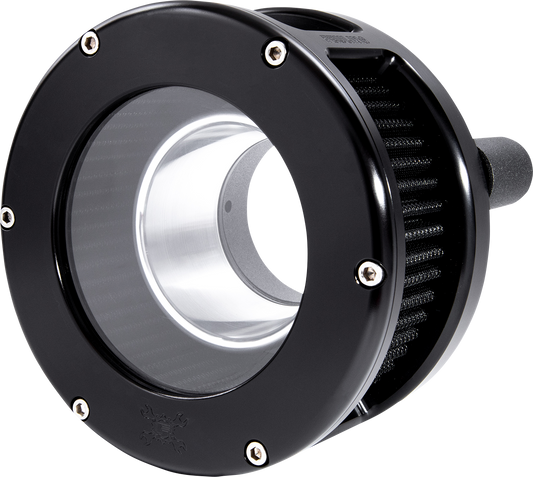 FEULING PARTS BA Series Air Cleaner Kit - Black Anodized - Black Filter 5534