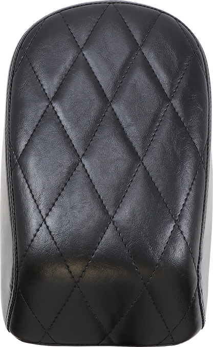 LE PERA Bare Bones Pillion Pad - Diamond - Black - FL/FX '18-'23 LYR-007PDM