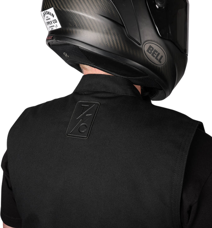 THRASHIN SUPPLY CO. Nightrider v2 Riding Vest - Black - XL TMJ-12-11