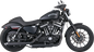 VANCE & HINES 3" Twin Slash Slip-On Mufflers - Black 46361