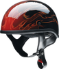 Z1R CC Beanie Helmet - Hellfire - Red - Medium 0103-1326