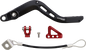 MOOSE OFFROAD Brake Pedal - Red - Beta 82-0801-21-10