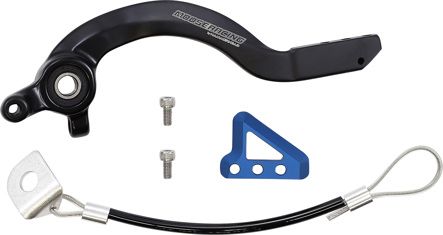 MOOSE OFFROAD Brake Pedal - Blue - Husqvarna 82-0761-21-20