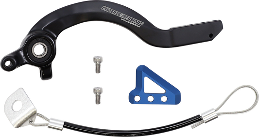 MOOSE OFFROAD Brake Pedal - Blue - Husqvarna 82-0761-21-20