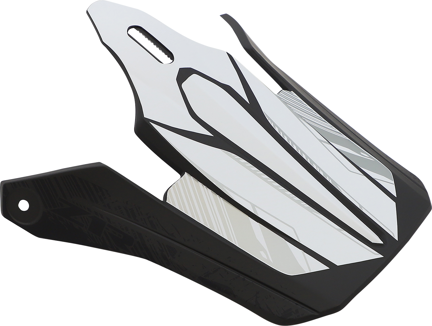 Z1R Youth F.I. Visor Kit - Fractal - Matte Black/Red 0132-1583