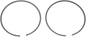 WSM Piston Rings for Polaris 51-305-05 - 83.50 mm Diameter