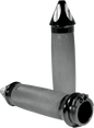 AVON GRIPS Custom Spike End Grips - Black CC-86-ANO-SPIKE