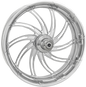 PERFORMANCE MACHINE (PM) Wheel - Supra - Front - Dual Disc/with ABS - Chrome - 21x3.5 - '08+ FL 1204-7106R-SUPAJ-CH