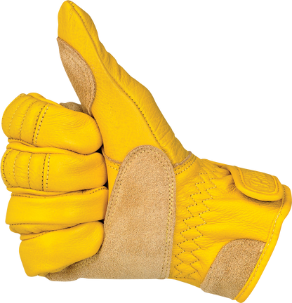 BILTWELL Work 2.0 Gloves - Gold - XL 1510-0707-005