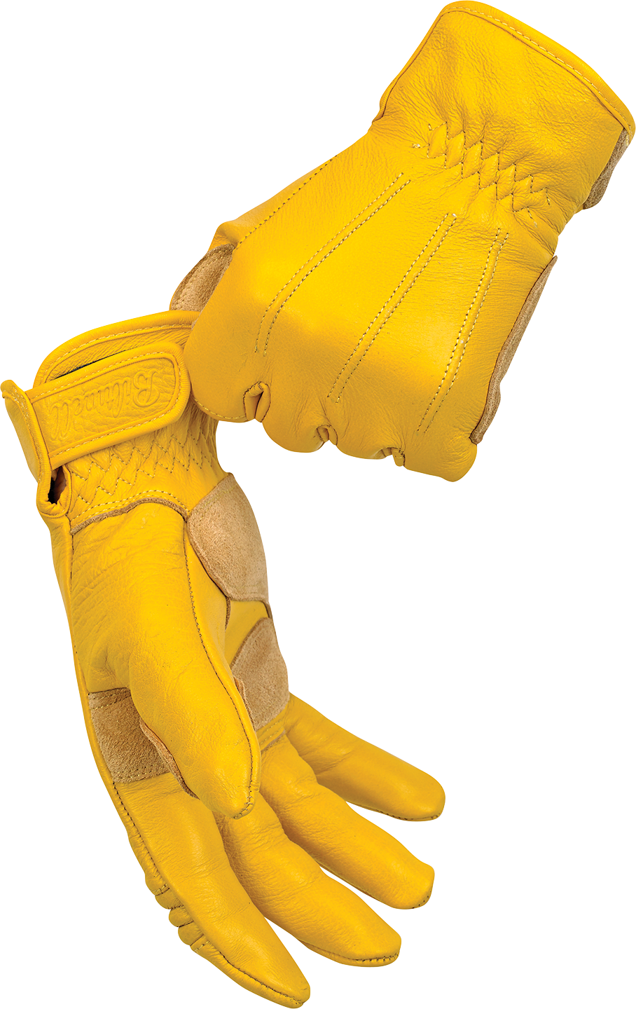 BILTWELL Work 2.0 Gloves - Gold - Large 1510-0707-004