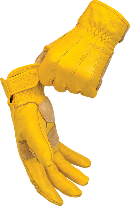 BILTWELL Work 2.0 Gloves - Gold - Large 1510-0707-004