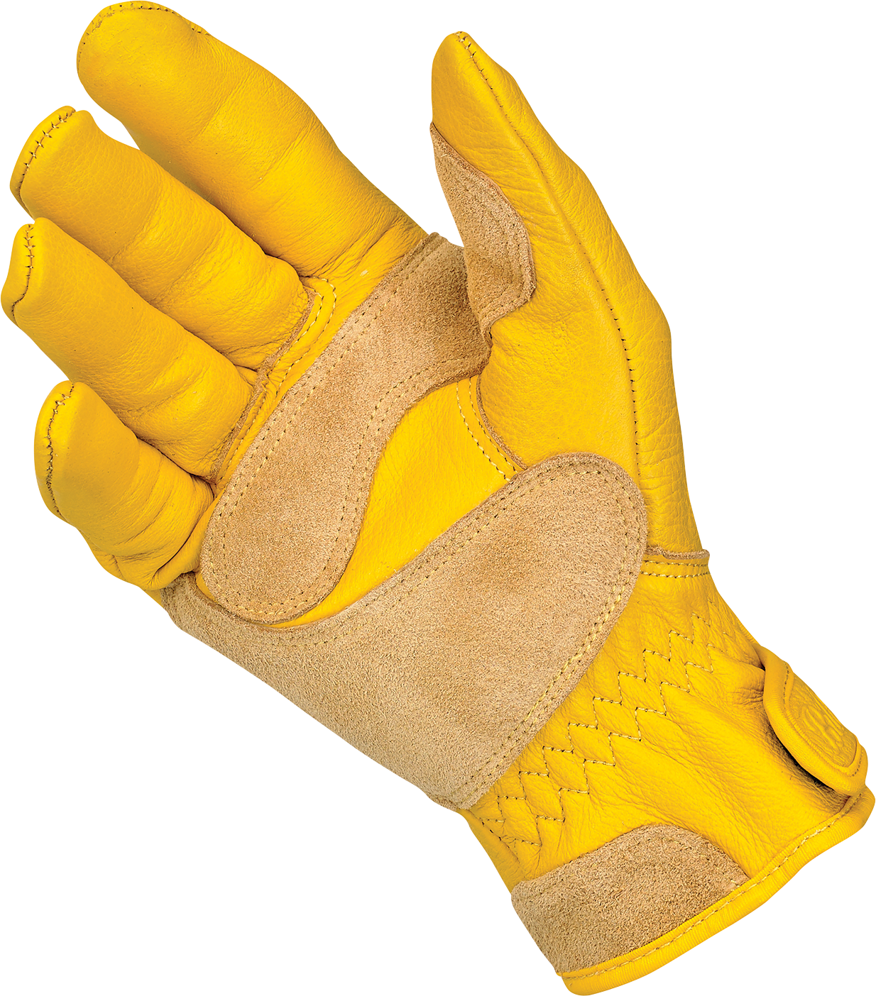 BILTWELL Work 2.0 Gloves - Gold - Small 1510-0707-002