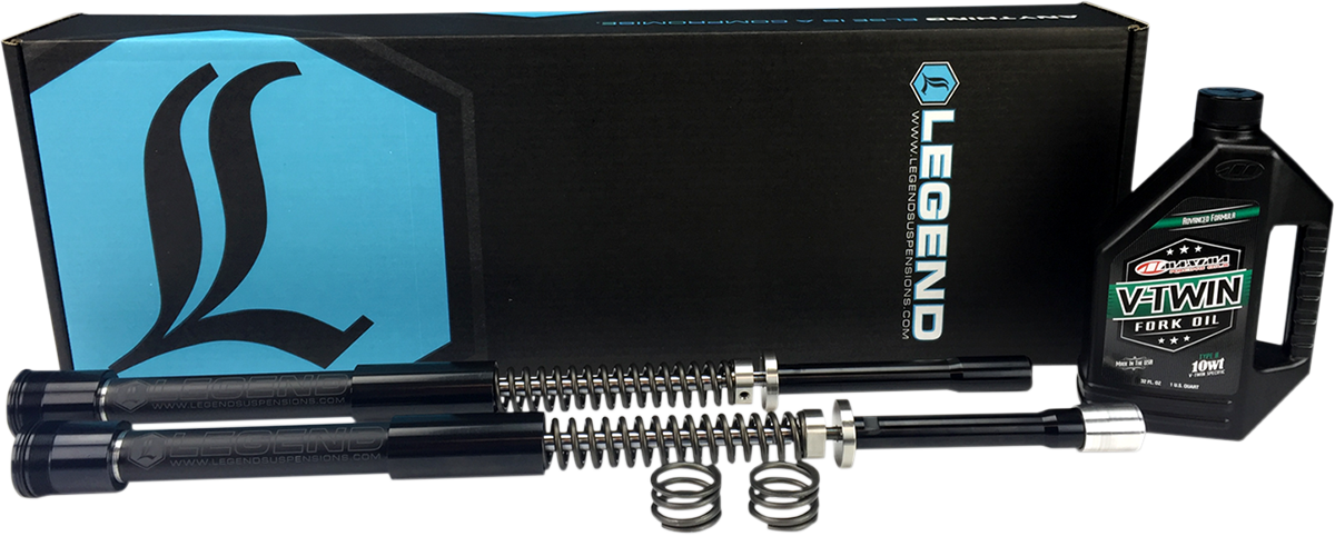 Legend Suspension Standard Axeo Front Suspension System for Harley Davidson 2006-2017 FXD/FXDL/FXDB/FXDC, Part #0414-0512