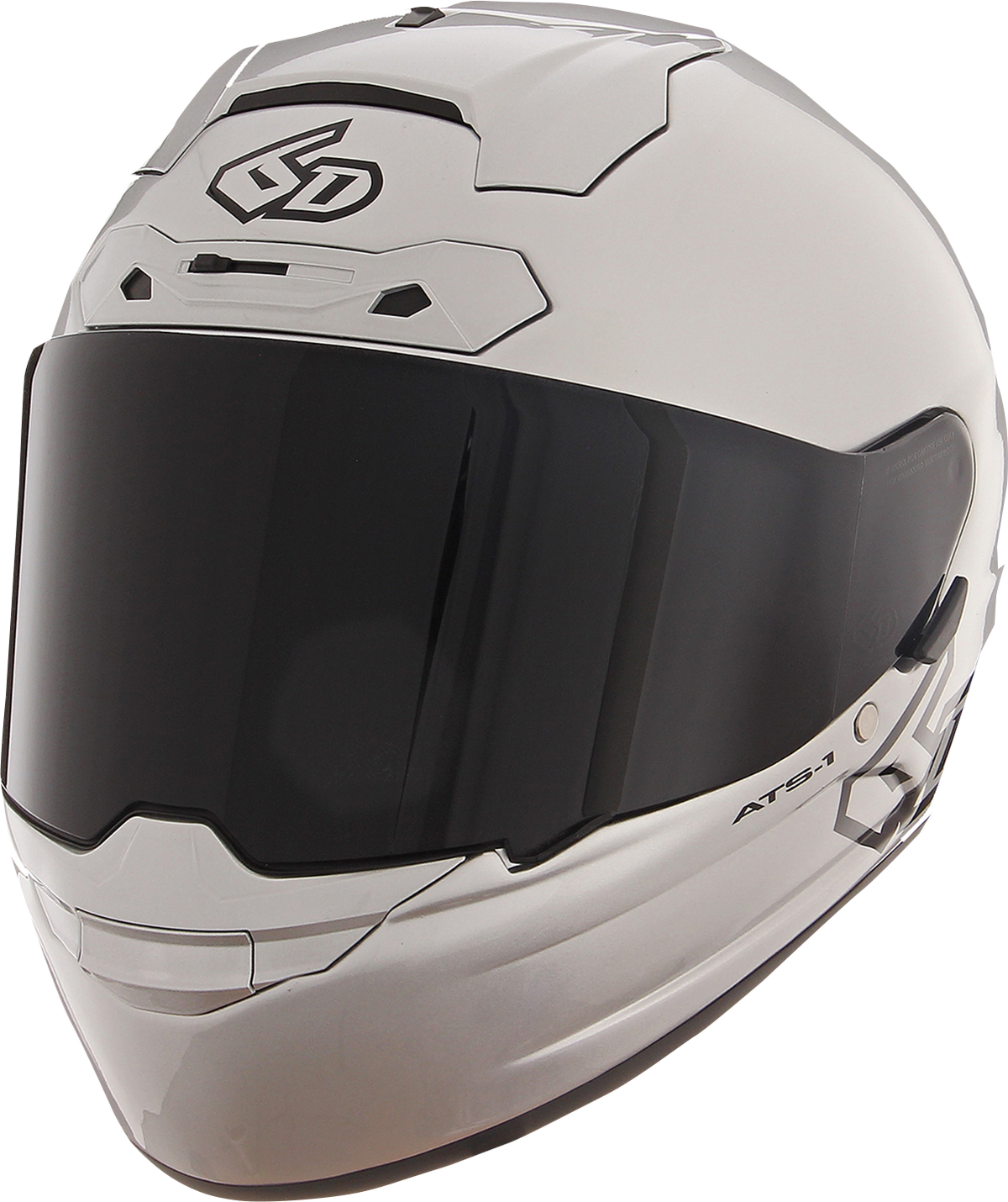 6D HELMETS ATS-1R Helmet - Gloss Silver - XL 30-0998