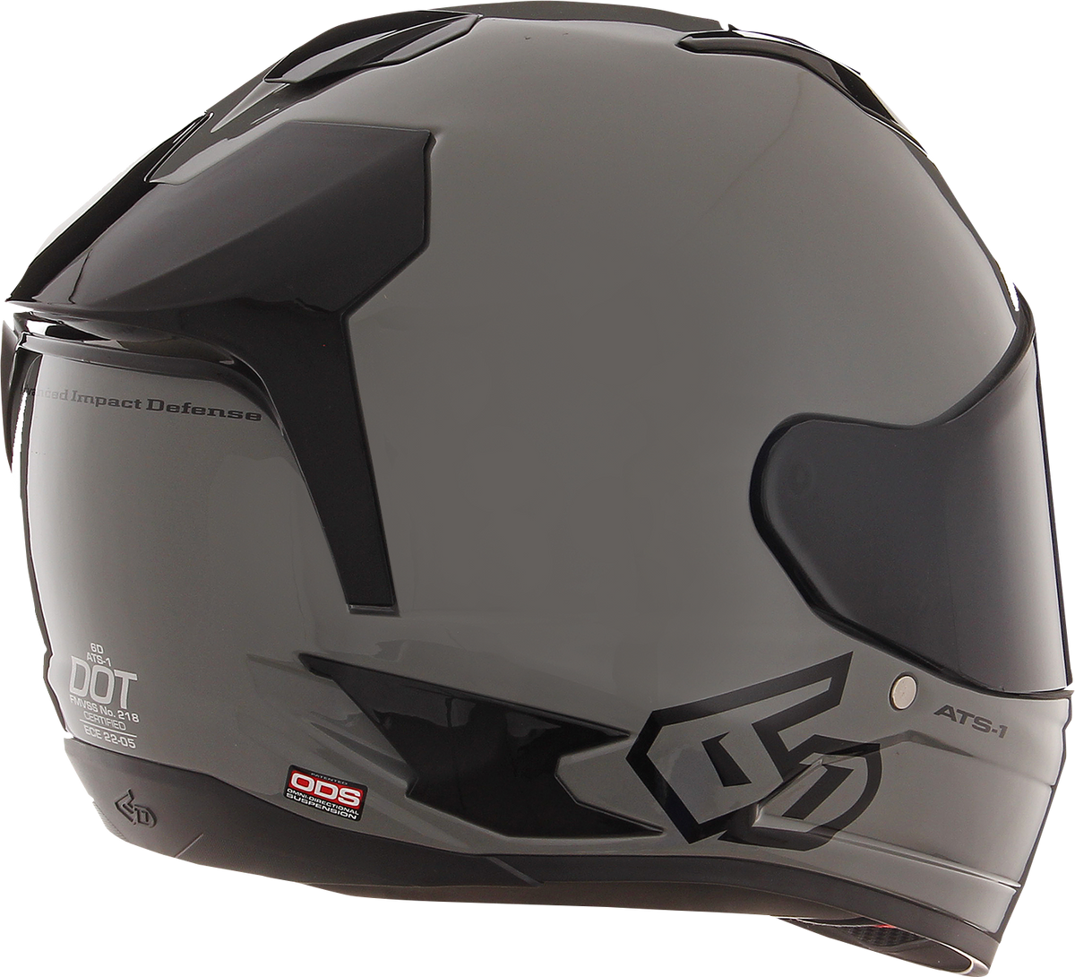 6D HELMETS ATS-1R Helmet - Gloss Gray - XL 30-0978