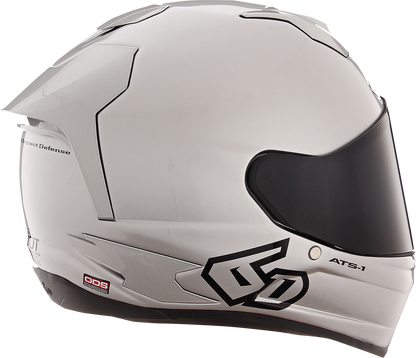 6D HELMETS ATS-1R Helmet - Gloss Silver - XL 30-0998