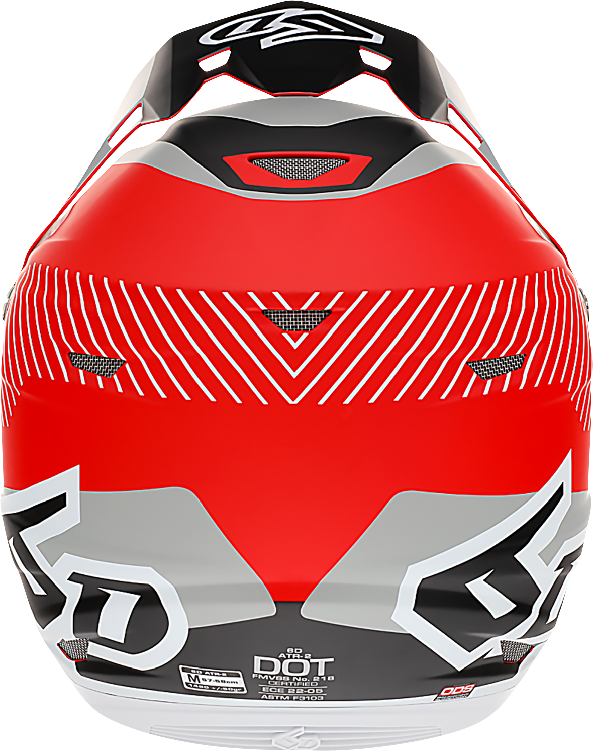 6D HELMETS ATR-2 Helmet - Fusion - Red - XS 12-2934