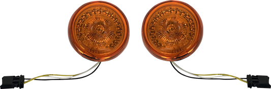 CUSTOM DYNAMICS Turn Signal - Amber Lens - CVO PB-AA-JAE-A