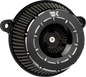 KHROME WERKS Instigator Air Cleaner - Tracer - Black - Twin Cam 250210
