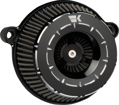 KHROME WERKS Instigator Air Cleaner - Tracer - Black - M8 250110