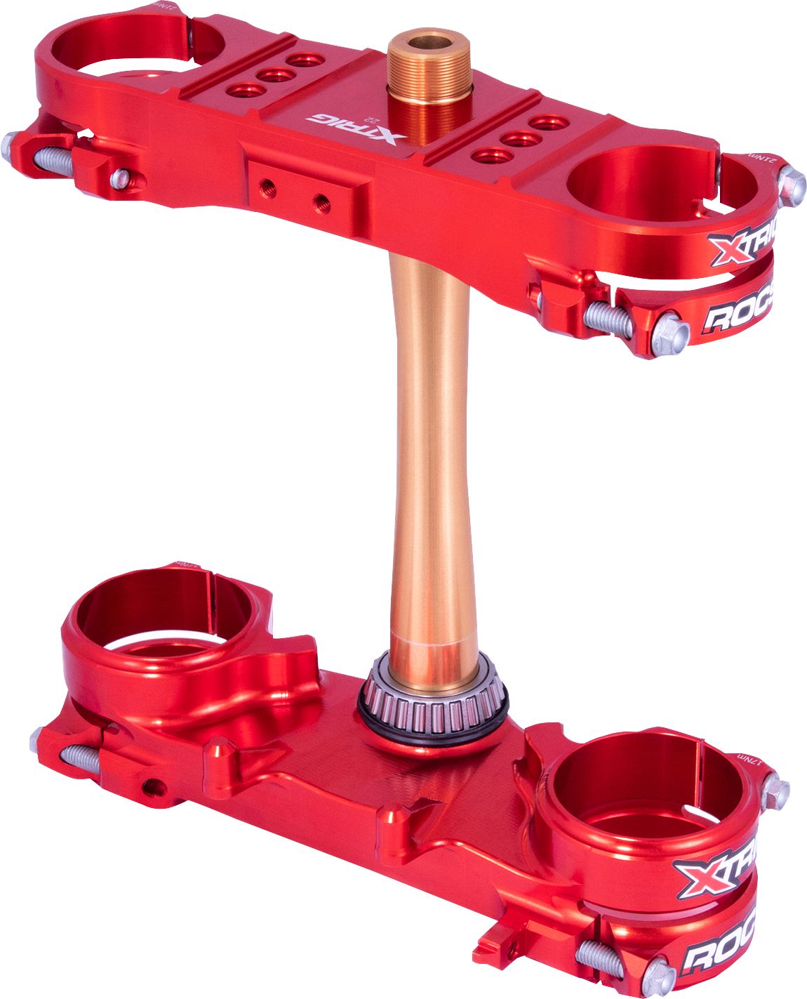 XTRIG Triple Clamp - 22 mm - Red for Honda 501330101401