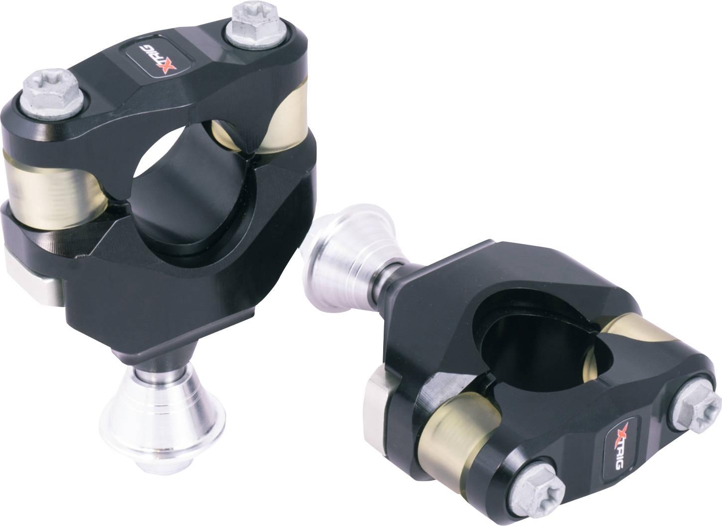 XTRIG Triple Clamp for 1-1/8-inch Bars - Black - Gas Gas, Husqvarna, KTM 501330502101