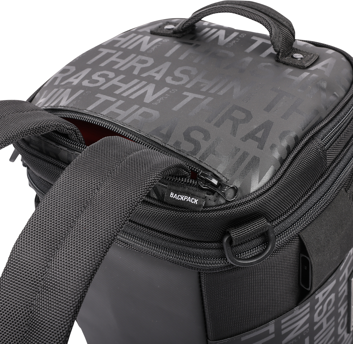 THRASHIN SUPPLY CO. Passenger Bag - Black TSB-0009