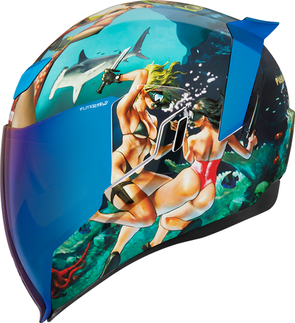 ICON Airflite™ Helmet - Pleasuredome 4 - Blue - XS 0101-15000