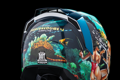 ICON Airflite™ Helmet - Pleasuredome 4 - Blue - XS 0101-15000