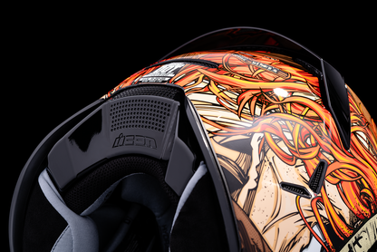 ICON Airframe Pro™ Helmet - Topshelf - Red - Medium 0101-15073