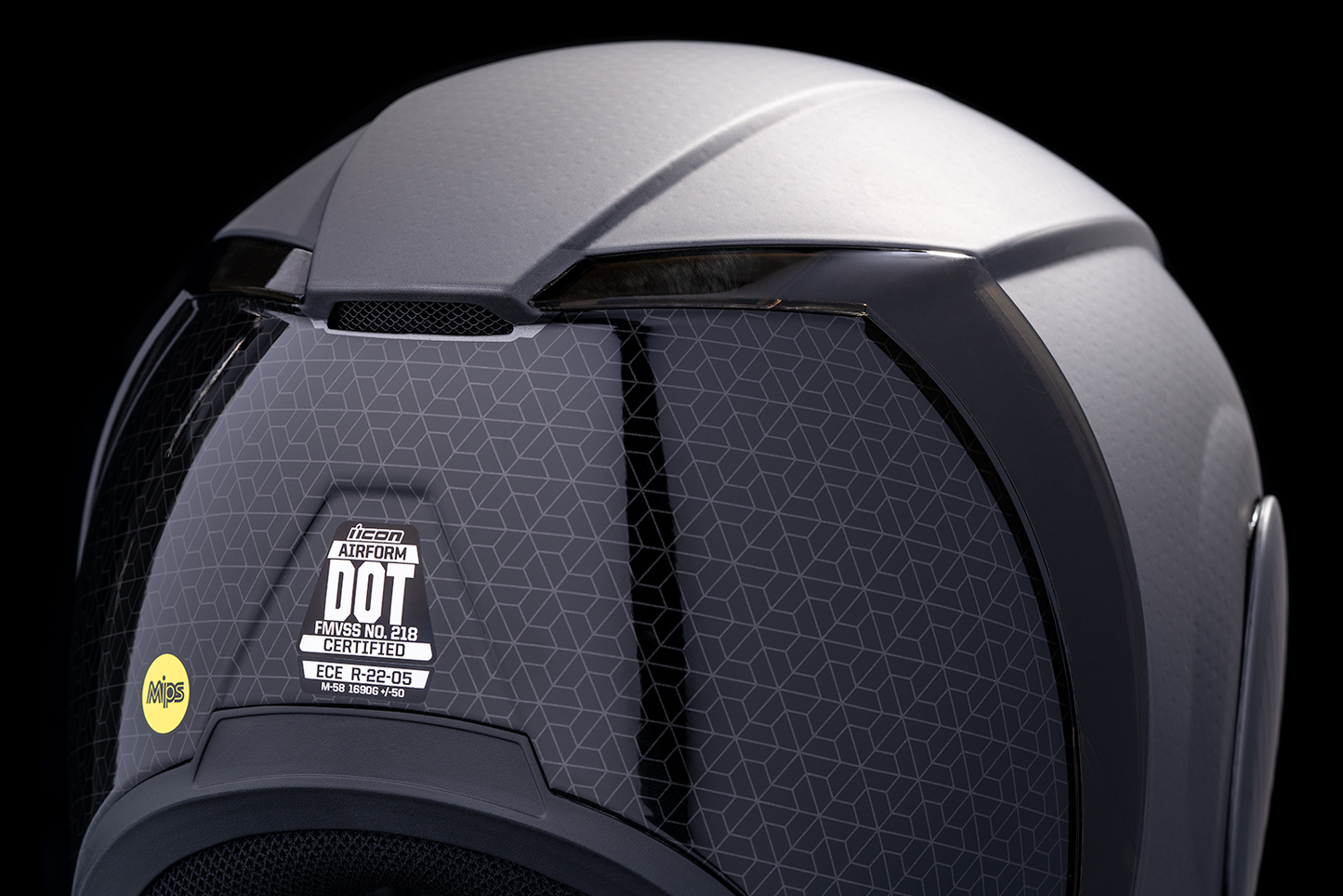 ICON Airform™ Helmet - MIPS® - Counterstrike - Silver - Small 0101-15093