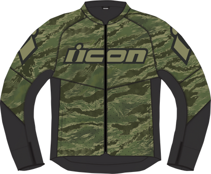 ICON Hooligan CE Tigersblood™ Jacket - Green - 3XL 2820-6157
