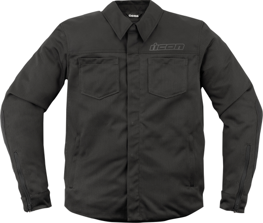 ICON Upstate Mesh CE™ Jacket - Black - Small 2820-6217