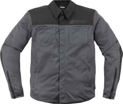 ICON Upstate Mesh CE™ Jacket - Gray - Small 2820-6223