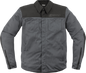 ICON Upstate Mesh CE™ Jacket - Gray - Small 2820-6223