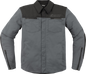 ICON Upstate Canvas CE™ Jacket - Gray - Small 2820-6241
