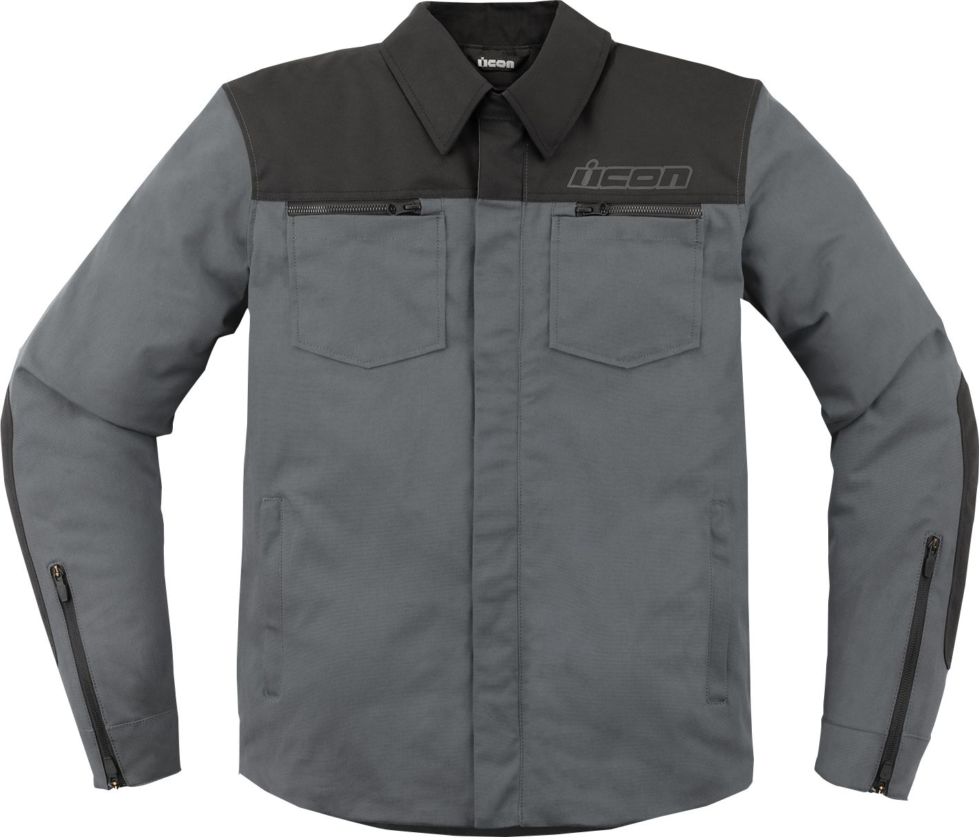 ICON Upstate Canvas CE™ Jacket - Gray - 2XL 2820-6245