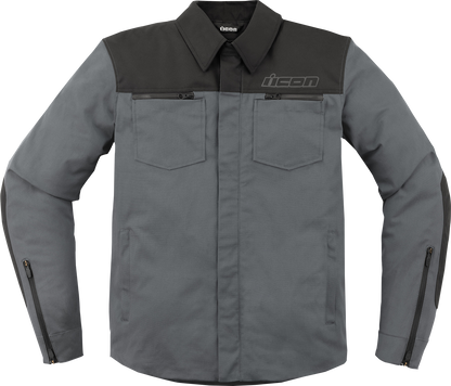 ICON Upstate Canvas CE™ Jacket - Gray - 2XL 2820-6245