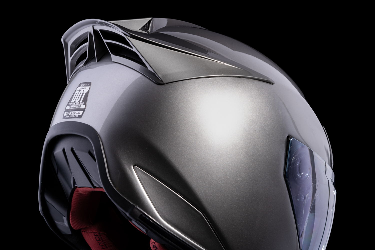 ICON Domain™ Helmet - Cornelius - Silver - 3XL 0101-14978