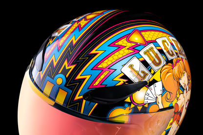 ICON Domain™ Helmet - Lucky Lid 4 - Red - Small 0101-14952