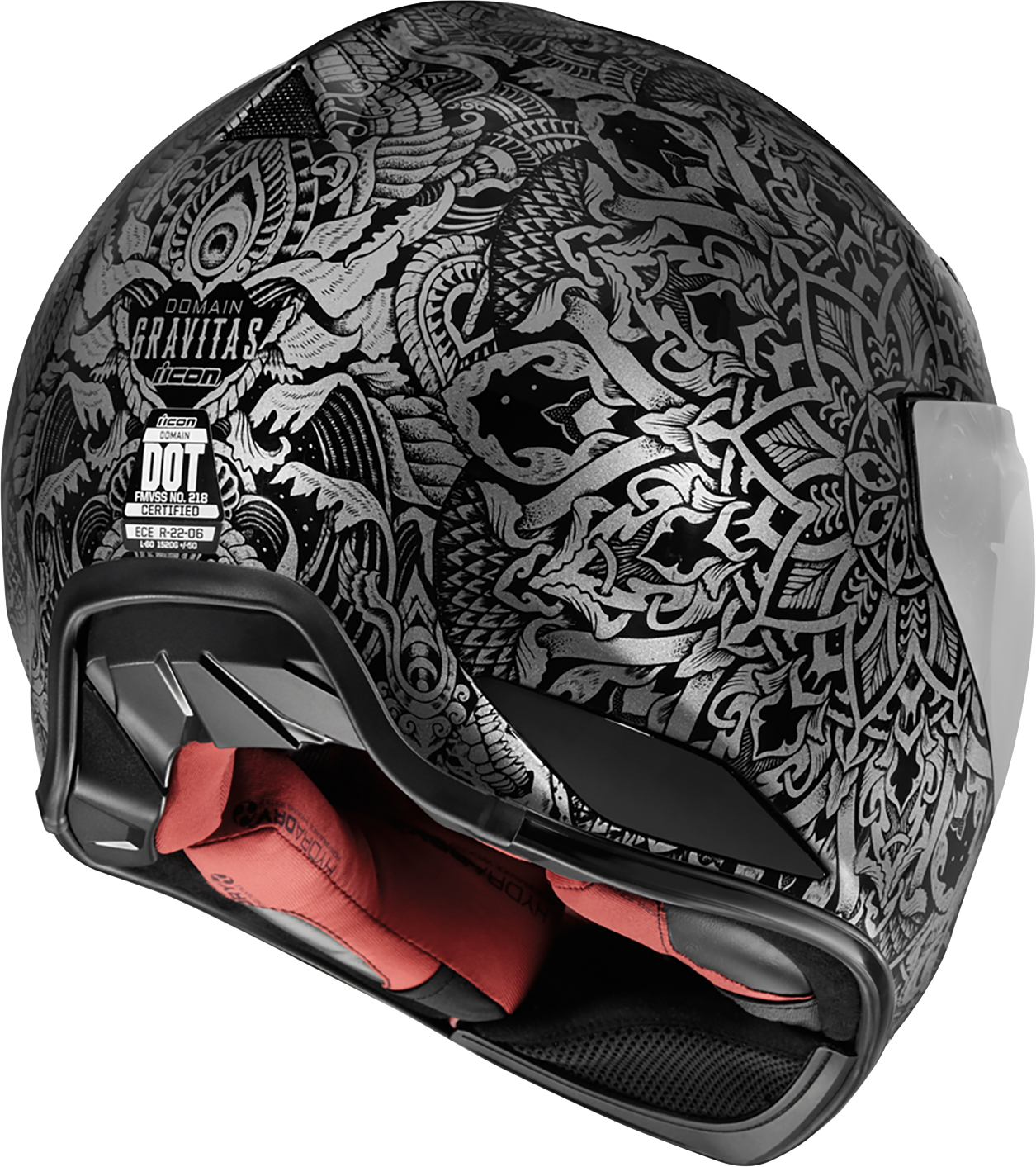 ICON Domain™ Helmet - Gravitas - Black - XL 0101-14962