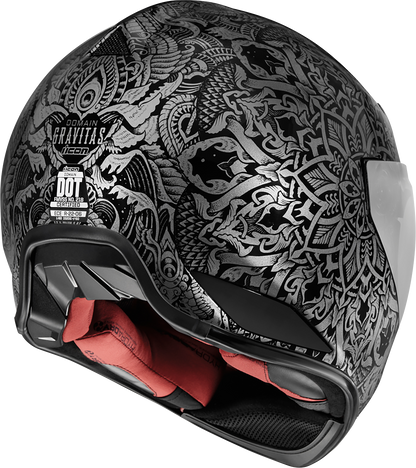 ICON Domain™ Helmet - Gravitas - Black - Medium 0101-14960