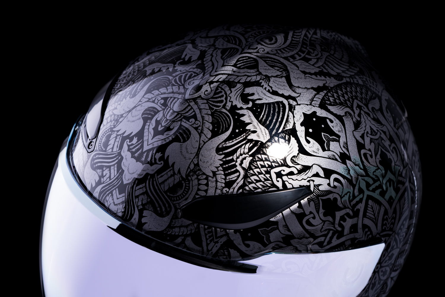 ICON Domain™ Helmet - Gravitas - Black - Medium 0101-14960