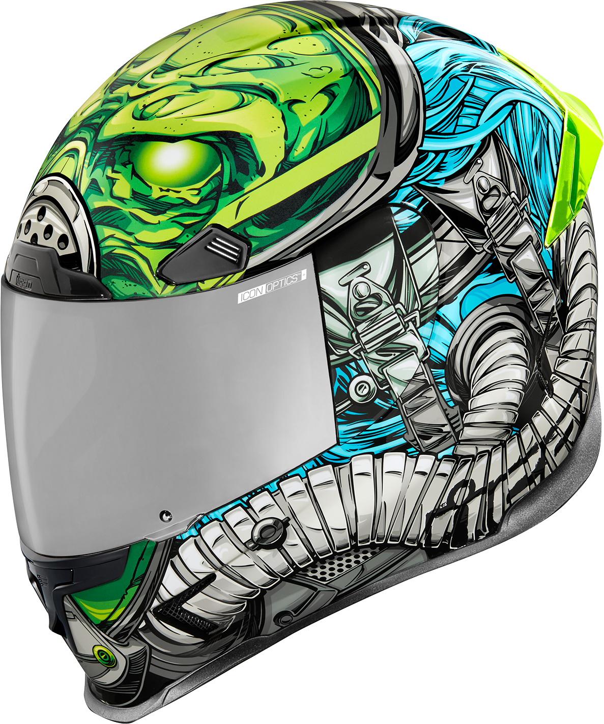ICON Airframe Pro™ Helmet - Outbreak - Blue - Large 0101-14947