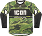 ICON Tiger’s Blood Jersey - Green Camo - Large 2824-0086