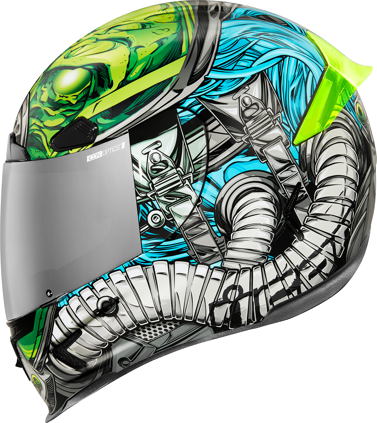 ICON Airframe Pro™ Helmet - Outbreak - Blue - Large 0101-14947
