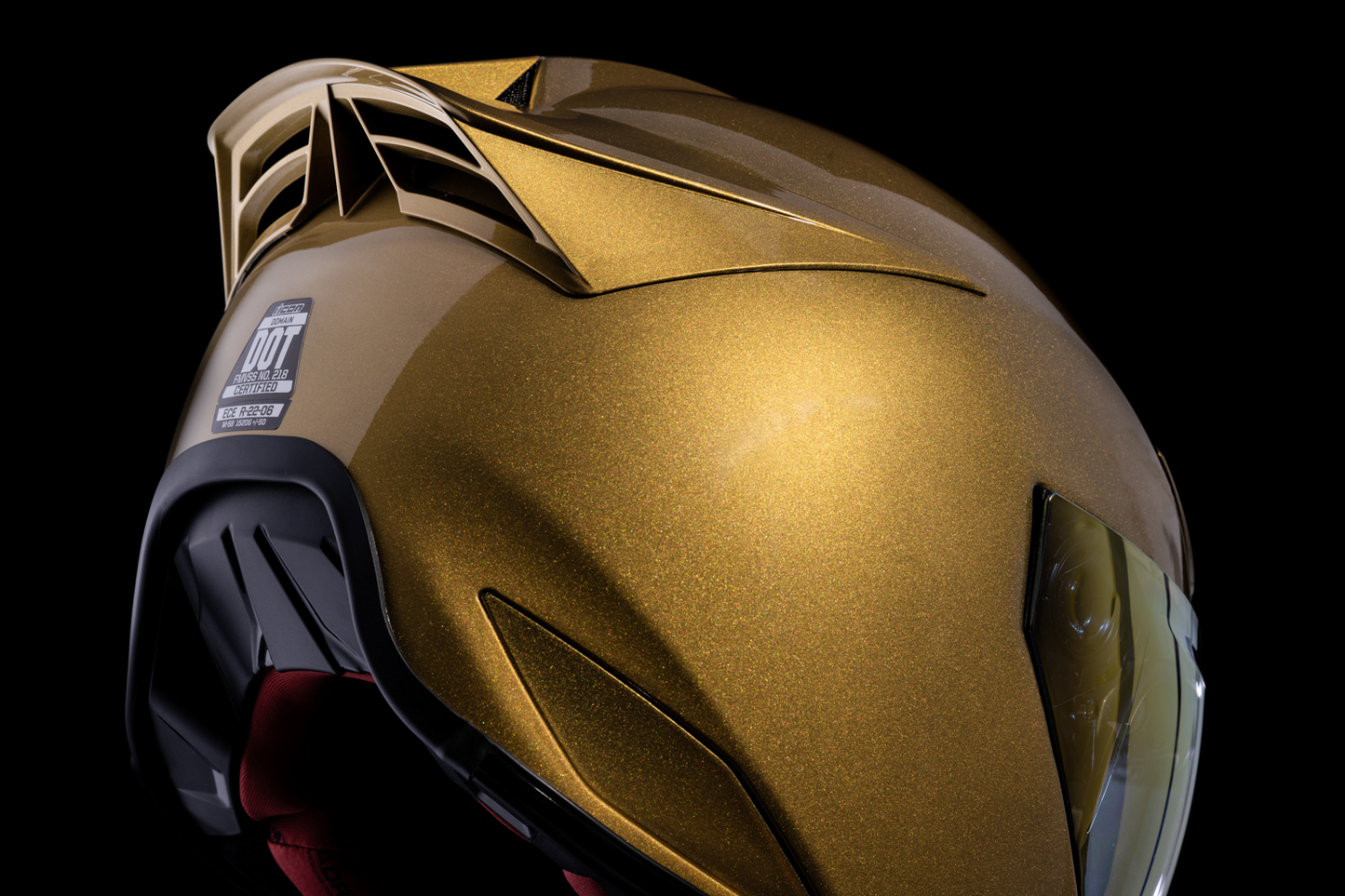 ICON Domain™ Helmet - Cornelius - Gold - Medium 0101-14967