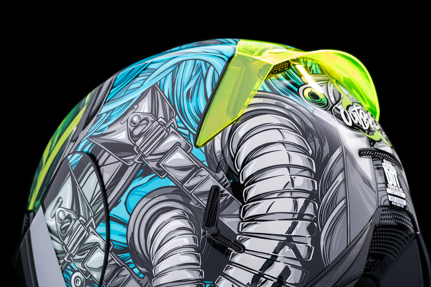 ICON Airframe Pro™ Helmet - Outbreak - Blue - Large 0101-14947